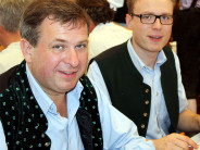 Vater Stiftl und Sohn Stefan 2011
